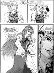  comic drsunshine english hong_meiling izayoi_sakuya monochrome multiple_girls tattoo touhou 