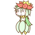  lilligant lowres pokemon pokemon_(creature) simple_background smile solo sougetsu_(yosinoya35) white_background 