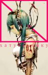  android cable cameron_phillips cyberpunk damaged hatsune_miku highres itou itoutoi long_hair parody profile robot russian solo terminator terminator:_the_sarah_connor_chronicles vocaloid wire 