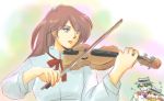  bow_(instrument) brown_hair cravat fushigi_no_umi_no_nadia grandis_granva hanson hat instrument kakegawa_minato lips long_hair playing_instrument sanson sunglasses tears violin 