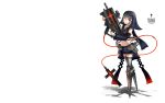  gia gun original red_eyes short_hair thigh-highs thighhighs weapon white white_hair 