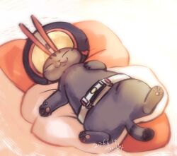  animal_focus artist_name cat closed_eyes closed_mouth commentary_request dated faiz_driver full_body highres kamen_rider kamen_rider_555 kamen_rider_faiz lying no_humans on_back pillow rider_belt sleeping tonteki555 