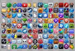  7-zip ? adobe_flash alpaca animal apple_inc. aseprite_(software) audacity blender_(software) blender_logo block_(minecraft) book brave_(browser) cd checkered_background clip_studio_paint commentary copyright_request czfortythree discord discord_logo dolphin_emulator electronic_arts english_commentary epic_games everything_(software) fan_request firealpaca fl_studio folder foobar2000 food fruit grindr grubhub icon_(computing) instagram instagram_logo internet_explorer librewolf logo macintosh magnifying_glass mango microsoft_edge microsoft_paint_(software) microsoft_windows minecraft mozilla_firefox no_humans object_focus open_broadcaster_software paint.net pixel_art pornhub r2modman roblox soulseek speaker speech_bubble spotify steam_(platform) task_manager terminal tiktok tiktok_logo trash_(computing) trash_can tree twitter twitter_logo visual_studio_code vlc_media_player vrchat vtube_studio windows_7 windows_95 windows_classic windows_media_player windows_movie_maker winrar youtube youtube_logo zed_(software) 