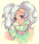  blush bust character_request face looking_at_viewer meredy purple_eyes purple_hair shiro_(reptil) simple_background smile solo tales_of_(series) tales_of_eternia violet_eyes 