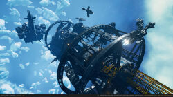  3d absurdres asteroid asteroid_field autodesk_3ds_max_(medium) blue_background blue_theme capital_ship_(eve_online) clouds commentary english_commentary eve:_valkyrie eve_online glowing highres ice nebula neil_gowland official_art outdoors outer_ring_excavations_(eve_online) realistic rock rorqual_(eve_online) scenery science_fiction space space_station spacecraft star_(sky) starry_sky_background thrusters unreal_engine_(medium) zbrush_(medium) 