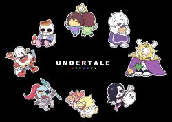  0_0 2023 2d 3others 4girls 5boys alphys ambiguous_gender android animal_ears animal_nose ankle_boots anthro apron armor asgore_dreemurr beard black_background black_eyepatch black_hair black_pantyhose black_shoes black_shorts blonde_hair blue_jacket blue_shirt blue_shorts blue_skin body_fur boots bottle brothers brown_boots brown_hair brown_pantyhose brown_shoes buck_teeth cape cat_ears cat_girl chara_(undertale) chibi chibi_only child colored_sclera colored_skin colored_teeth copyright_name cousins delta_rune_(symbol) delta_rune_print digital_media double_horizontal_stripe dress droopy_ears ear_fins english_text everyone eyepatch facial_hair fangs female fins fish fish_girl floppy_ears flower flowey_(undertale) food food_on_head frisk_(undertale) full_body furry furry_female furry_male ghost gloves goat goat_boy goat_ears goat_girl goat_horns green_shirt green_shorts grey_hood hair_over_one_eye head_fins height_difference high_heel_boots high_ponytail holding holding_food holding_knife holding_plate holding_staff holding_stick holding_watering_can holding_weapon hollow_eyes hood hood_down hooded_jacket horizontal-striped_clothes horns hot_dog human humanoid humanoid_robot jacket ketchup_bottle knife lizard lizard_girl long_hair long_sleeves low_twintails mad_mew_mew male mammal mettaton mettaton_ex miya31 monster monster_boy monster_girl multiple_boys multiple_girls napstablook open_clothes open_jacket outline pantyhose pantyhose_under_shorts papyrus_(undertale) pasta pauldrons pie pink_boots pink_dress pink_hair pink_slippers pink_stripes plant plate ponytail purple_robe red_boots red_cape red_gloves red_hair reptile reptile_girl robe robot robot_boy sans_(undertale) scalie sentient_flower sharp_teeth sheet_ghost shirt shoes short_hair shorts siblings simple_background single_vertical_stripe skeleton skin_fangs slippers slit_pupils socks spaghetti staff stick striped_clothes striped_shirt striped_shorts tail teeth text toriel twintails two-tone_shirt undead undertale undyne utdr_(toby_fox) vertical-striped_clothes vertical-striped_shorts watering_can weapon white_armor white_fur white_gloves white_horns white_outline white_shirt white_sleeves white_socks white_stripes yellow_sclera yellow_skin yellow_stripes yellow_teeth yellow_trim 