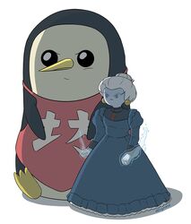  adventure_time boh deighvid genderswap gunter ice_king ice_queen marceline parody sen_to_chihiro_no_kamikakushi studio_ghibli yubaba 