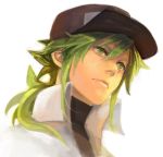  1boy baseball_cap green_eyes green_hair hat long_hair magatsumagic male n_(pokemon) pokemon pokemon_(game) pokemon_bw solo 