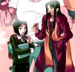  adult bad_id bag bangs book bookbag cigar dual_persona fate/zero fate_(series) long_hair lord_el-melloi_ii male multiple_boys muscle parted_bangs sam_(yb01) time_paradox waver_velvet young 