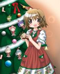  brown_hair christmas christmas_tree hidamari_sketch hiro kahis_(sweetbriar) miyako nazuna nori nori_(hidamari_sketch) sae ume-sensei yuno 