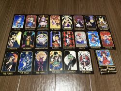  2lv4h859dp33333 6+girls alice_margatroid animal_ears animal_print arm_cannon armor armored_dress arrow_(symbol) black_dress black_hair black_hat black_sister blonde_hair blue_dress blue_hair blue_sky broom broom_riding commentary_request crystal death_(tarot) dress gradient_hair green_eyes green_hair hair_ribbon hairband hakurei_reimu hat highres hijiri_byakuren hinanawi_tenshi hitodama holding holding_scythe horns iizunamaru_megumu iwanaga_ariya izayoi_sakuya joutouguu_mayumi judgement_(tarot) justice_(tarot) kijin_seija kirisame_marisa kishin_sagume long_hair maribel_hearn master_spark matara_okina mob_cap multicolored_hair multiple_girls onozuka_komachi orange_hair orange_tabard patchouli_knowledge peach_hat_ornament photo_(medium) pink_hat pixel_art purple_hair rabbit_ears rabbit_girl red_hair red_hairband red_horns reisen_udongein_inaba reiuji_utsuho ribbon ritual_baton rod_of_remorse scythe shanghai_doll shiki_eiki short_hair single_wing skeletal_tail skeletal_wings sky sorcerer's_sutra_scroll star_(symbol) stone_skirt strength_(tarot) sword_of_hisou tabard tail tarot tarot_set temperance_(tarot) the_chariot_(tarot) the_devil_(tarot) the_emperor_(tarot) the_empress_(tarot) the_fool_(tarot) the_hanged_man_(tarot) the_hermit_(tarot) the_hierophant_(tarot) the_high_priestess_(tarot) the_lovers_(tarot) the_magician_(tarot) the_moon_(tarot) the_star_(tarot) the_sun_(tarot) the_tower_(tarot) the_world_(tarot) tiger_print toramaru_shou touhou toutetsu_yuuma toyosatomimi_no_miko usami_renko weapon wheel_of_fortune_(tarot) white_hat wings witch_hat yellow_eyes yorigami_jo'on 