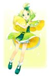 :o asahikawa_hiyori c.c._lemon c.c._lemon_(character) food food_themed_clothes fruit green_eyes green_hair lemon original 