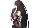  advance_wars black_hair gloves iwai_ryo lin_(advance_wars) long_hair white 