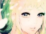 blonde_hair blue_eyes blurry crying crying_with_eyes_open face gumi happy_birthday lips solo souno_kazuki tears vocaloid 