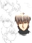  adult brown_eyes brown_hair character_sheet child cross cross_earrings drawr earrings eyebrows fate/stay_night fate/zero fate_(series) jewelry kotomine_kirei male multiple_persona old young 