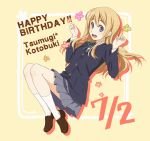  blonde_hair blue_eyes happy_birthday k-on! kannuki_hisui kotobuki_tsumugi long_hair school_uniform 