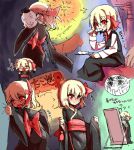  dango eating festival food japanese_clothes kimono mask mirror rumia shamo_(koumakantv) smile touhou wagashi 