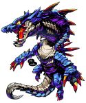 highres lagiacrus monster monster_hunter no_humans open_mouth sido_(slipknot) signature simple_background solo transparent_background yellow_eyes 