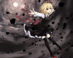  clouds cloudy.r red_eyes rumia short_hair thigh-highs thighhighs touhou 