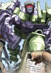 :o angry decepticon devastator_(transformers) foreshortening hk1 leaning_forward leg_lift looking_at_viewer mecha motor_vehicle oldschool open_mouth outdoors outstretched_arm reaching realistic robot ruins running science_fiction solo transformers vehicle visor 