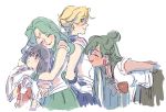  bishoujo_senshi_sailor_moon friends gori_matsu half_updo hug kaiou_michiru meiou_setsuna multiple_girls outer_senshi sailor_neptune sailor_pluto sailor_saturn sailor_senshi sailor_uranus ten&#039;ou_haruka ten'ou_haruka tomoe_hotaru white_background 