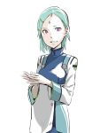  aqua_hair bad_id eureka eureka_seven_(series) eureka_seven_ao hair_ornament hairclip heterochromia purple_eyes red_eyes ringed_eyes solo uyama_hajime violet_eyes 