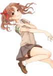  armband brown_eyes brown_hair long_hair mizutamako school_uniform shirai_kuroko to_aru_kagaku_no_railgun to_aru_majutsu_no_index twintails 