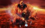  axelay character_request highres molten_rock orioto red 