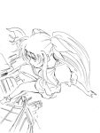  fate_testarossa jason_(kaiten_kussaku_kikou) long_hair lyrical_nanoha mahou_shoujo_lyrical_nanoha mahou_shoujo_lyrical_nanoha_a&#039;s mahou_shoujo_lyrical_nanoha_a's monochrome solo 