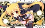  :o bardiche belt blonde_hair blush buckle cape fate_testarossa gauntlets hair_ribbon long_hair lyrical_nanoha magic_circle mahou_shoujo_lyrical_nanoha mahou_shoujo_lyrical_nanoha_a&#039;s mahou_shoujo_lyrical_nanoha_a's mahou_shoujo_lyrical_nanoha_the_movie_2nd_a&#039;s mahou_shoujo_lyrical_nanoha_the_movie_2nd_a's open_mouth raiou red_eyes ribbon skirt solo star thigh-highs thighhighs twintails wallpaper 