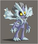  claws fusion kyurem no_humans pokemon pokemon_(game) pokemon_bw pokemon_dppt teckworks weavile yellow_eyes 