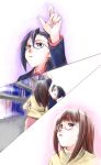  brown_hair glasses jason_(kaiten_kussaku_kikou) long_hair multiple_girls original 
