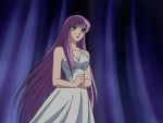  athena cap long_hair purple_hair saint_seiya saori_kido tagme 