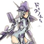  armored_core armored_core_4 girl mary_shelley mecha_musume novemdecuple prometheus_(armored_core) rifle sniper_rifle 