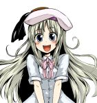  hat little_busters!! long_hair magokorokurage noumi_kudryavka school_uniform silver_hair 