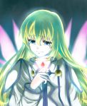  blue_eyes colette_brunel crying jewelry long_hair pendant solo tales_of_(series) tales_of_symphonia the_climb wings 