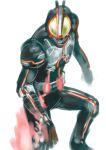  1boy glowing hisaki kamen_rider kamen_rider_555 kamen_rider_faiz male sketch solo 