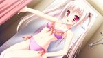  bikini blush game_cg hello_good-bye hiiragi_koharu lump_of_sugar moekibara_fumitake swimsuit twintails 