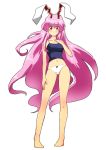  adapted_costume alternate_costume animal_ears bare_shoulders blush bow bow_panties breasts bunny_ears camisole collarbone long_hair navel non_(z-art) panties purple_hair rabbit_ears red_eyes reisen_udongein_inaba solo touhou underwear very_long_hair white_panties 
