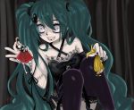  doll green_hair hatsune_miku twintails vocaloid 