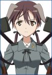  1girl frame gertrud_barkhorn lowres solo strike_witches 