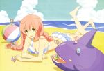  beach bikini jinrui_wa_suitai_shimashita megami swimsuit watashi_(jinrui_wa_suitai_shimashita) 