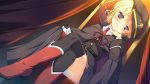  alcot amamoto_louis amamoto_rui black_legwear blonde_hair blue_eyes blush cape chair character_request crossed_legs game_cg hat highres looking_at_viewer naka_no_hito_nado_inai naka_no_hito_nado_inai! necktie nimura_yuuji panties pantyshot pantyshot_(sitting) short_hair sitting skirt solo thigh-highs thighhighs underwear uniform white_panties 