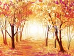  autumn autumn_leaves copyright_request no_humans scenery tree 