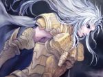  armor artist_request blue_eyes blue_hair gemini_saga long_hair male saint_seiya solo 