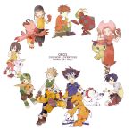  biyomon blonde_hair blue_eyes blue_hair brown_eyes brown_hair chip202 claws digimon digimon_adventure everyone gabumon glasses gloves goggles gomamon green_eyes hat horn ishida_yamato izumi_koushirou kido_jou long_hair monster orange_hair palmon patamon short_hair tachikawa_mimi tailmon takaishi_takeru takenouchi_sora tentomon yagami_hikari yagami_taichi 