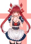  latias maid personification pokemon pokemon_special red_hair redhead sanmiribouzu twintails 