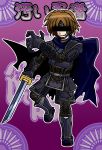  final_fantasy final_fantasy_xi gauntlets hume kitanai_ninja ninja parody shinrabansho solo sword the_iron_of_yin_and_yang tonda weapon 