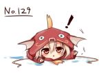  chibi magikarp personification pokemon red_eyes solo tosura-ayato 