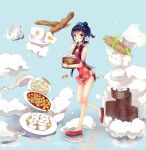  chinese_clothes dim_sum food highres luo_tianyi vocaloid 